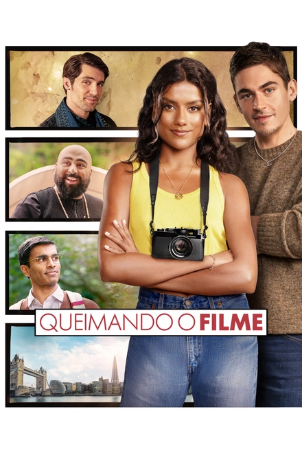 Pôster oficial de Queimando o Filme