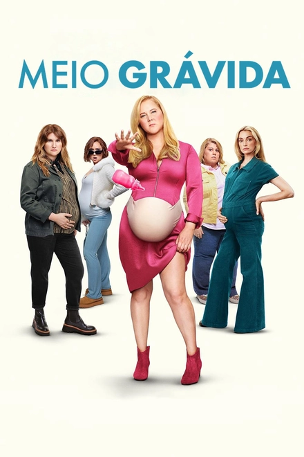 Pôster oficial de Meio Grávida