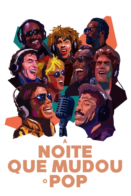 Pôster oficial de A Noite que Mudou o Pop
