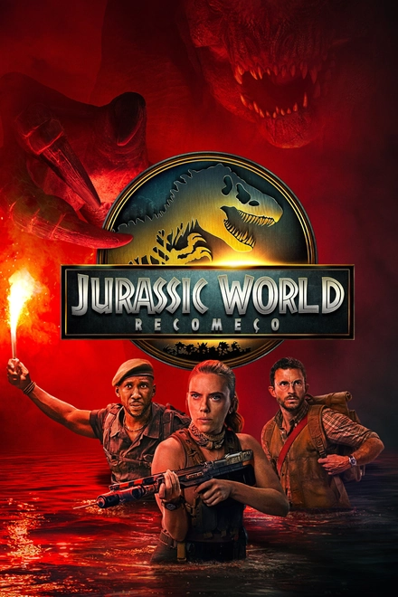 Pôster oficial de Jurassic World: Recomeço