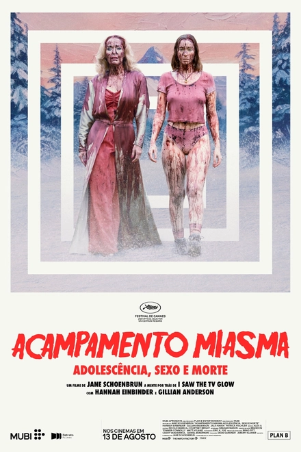 Pôster oficial de Acampamento Miasma: Adolescência, Sexo e Morte