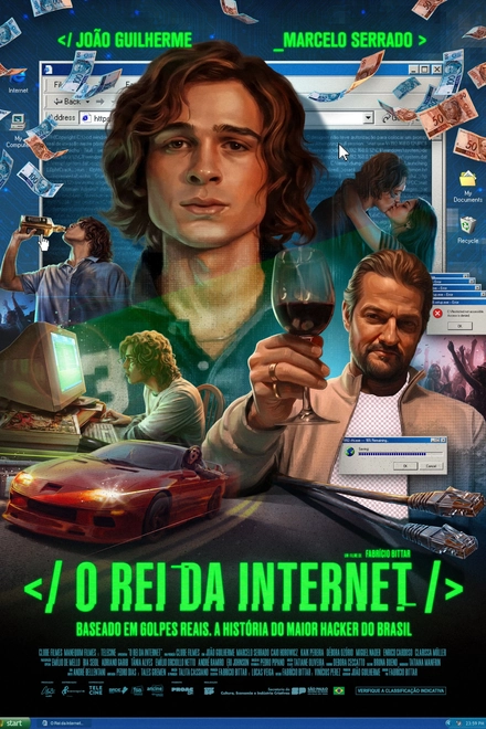 Pôster oficial de O Rei da Internet