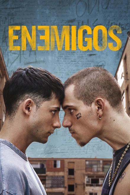 Pôster oficial de Inimigos