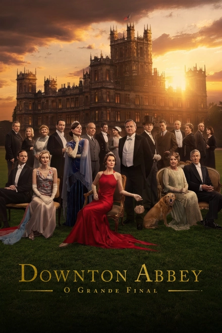 Pôster oficial de Downton Abbey: O Grande Final