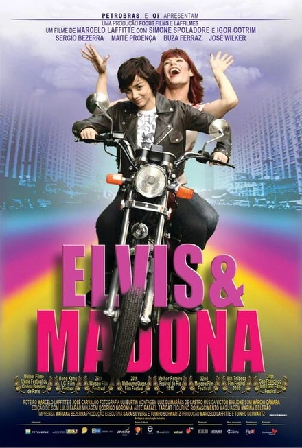 Pôster oficial de Elvis & Madona