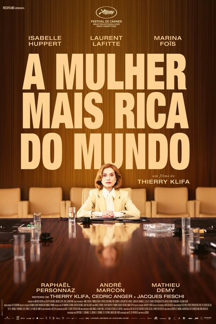Pôster oficial de A Mulher Mais Rica do Mundo