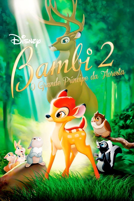Pôster oficial de Bambi 2: O Grande Príncipe da Floresta