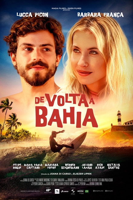 Pôster oficial de De volta à Bahia