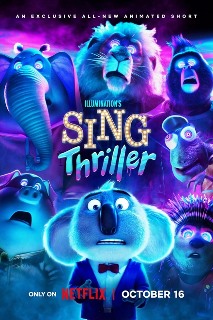 Pôster oficial de Sing: Thriller