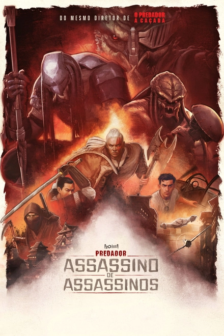Pôster oficial de Predador: Assassino de Assassinos