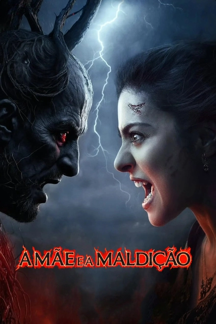 Pôster oficial de A Mãe e a Maldição