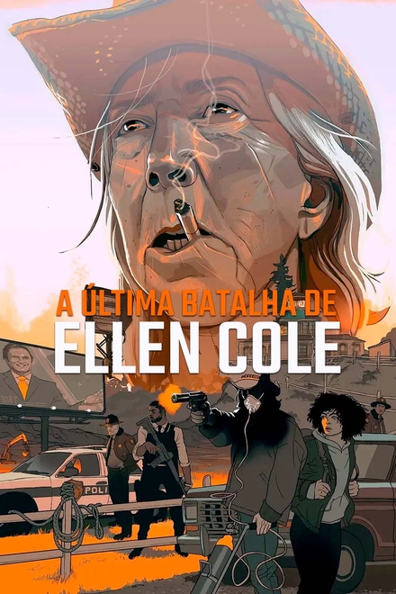 Pôster oficial de A Última Batalha de Ellen Cole