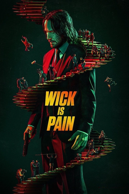 Pôster oficial de Wick Is Pain