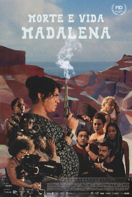 Pôster oficial de Morte e Vida Madalena