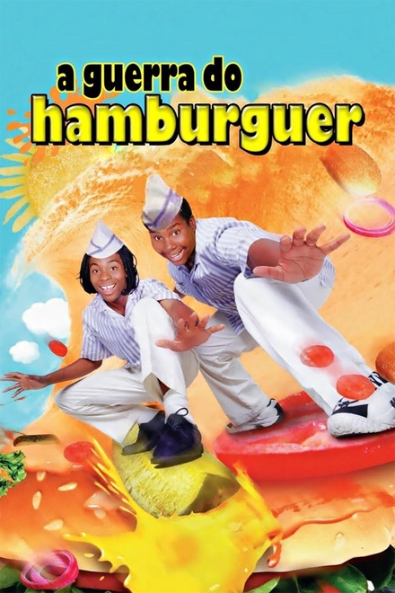 Pôster oficial de A Guerra do Hambúrguer