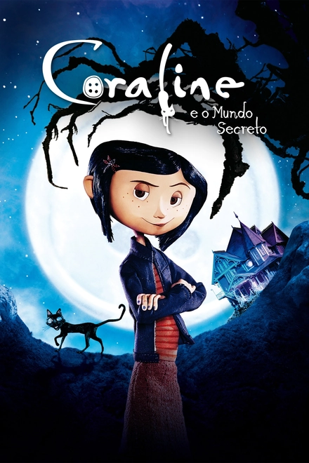 Pôster oficial de Coraline e o Mundo Secreto