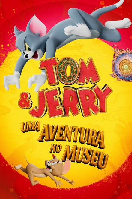 Pôster oficial de Tom e Jerry: Uma Aventura no Museu