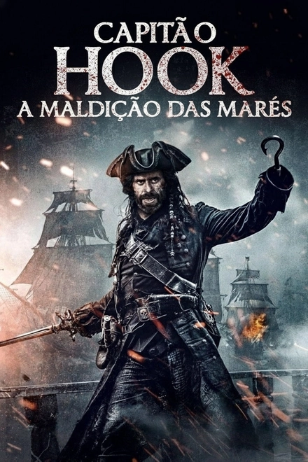 Pôster oficial de Capitão Hook: As Marés Malditas
