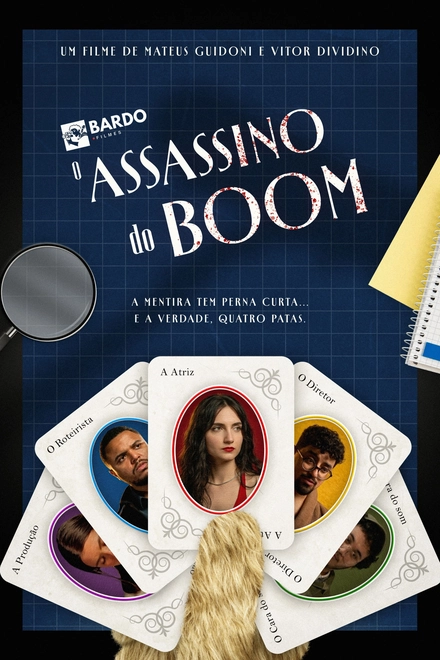 Pôster oficial de O Assassino do Boom
