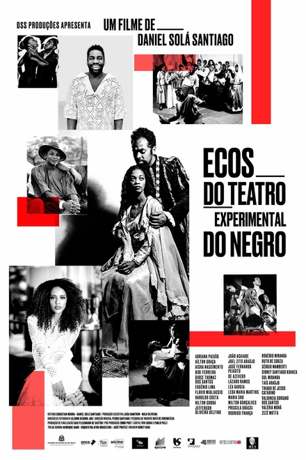 Pôster oficial de Ecos do Teatro Experimental do Negro