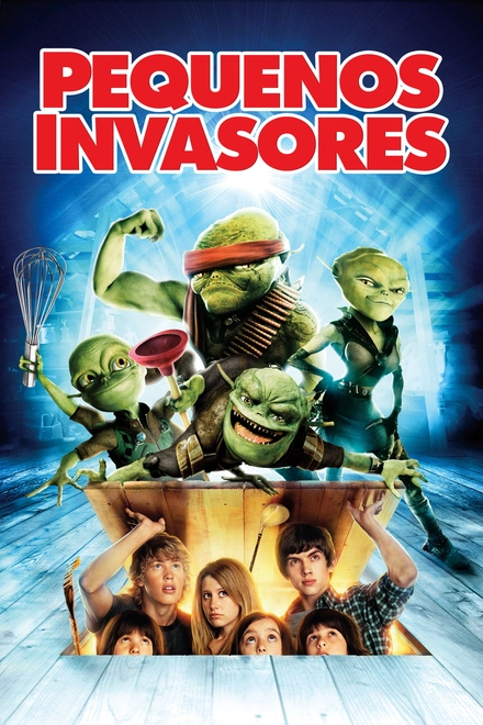 Pôster oficial de Pequenos Invasores