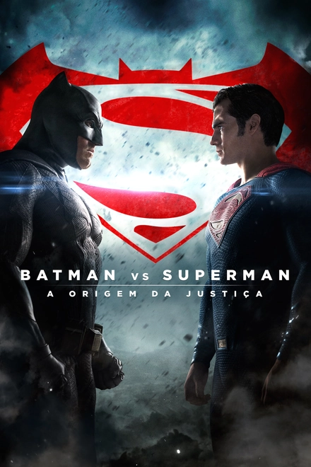 Pôster oficial de Batman vs Superman: A Origem da Justiça
