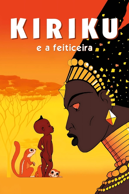 Pôster oficial de Kiriku e a Feiticeira
