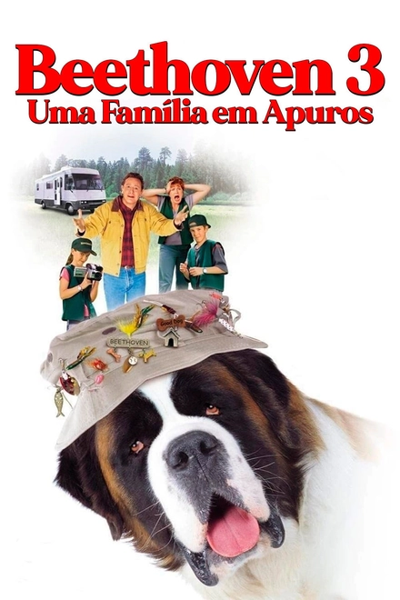Pôster oficial de Beethoven 3: Uma Família em Apuros