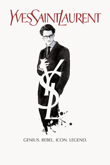 Pôster oficial de Yves Saint Laurent