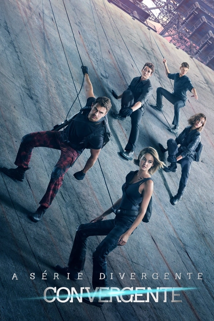 Pôster oficial de A Série Divergente: Convergente