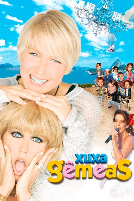 Pôster oficial de Xuxa Gêmeas