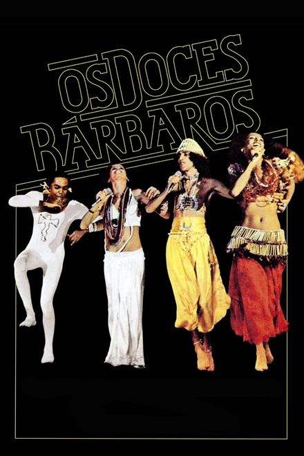 Pôster oficial de Os Doces Bárbaros
