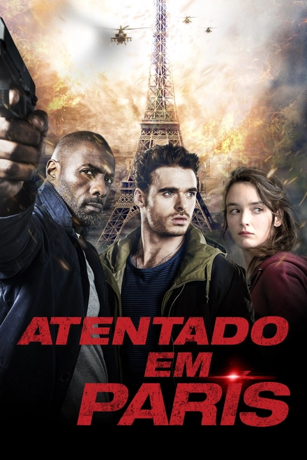 Pôster oficial de Atentado em Paris