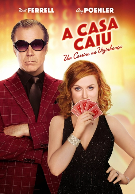 Pôster oficial de A Casa Caiu: Um Cassino na Vizinhança