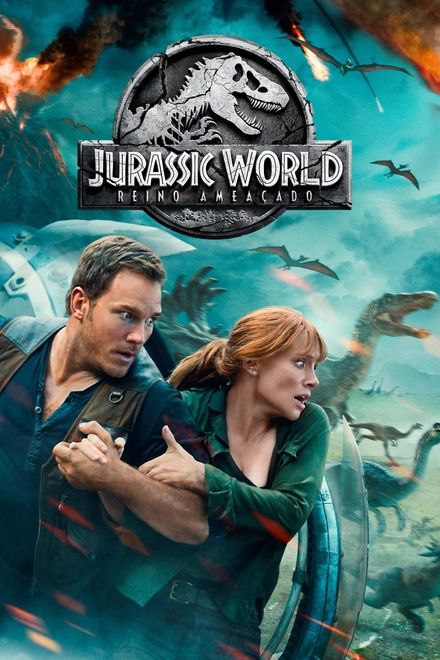 Pôster oficial de Jurassic World: Reino Ameaçado