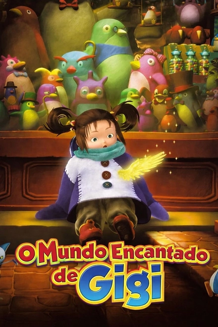 Pôster oficial de O Mundo Encantado de Gigi