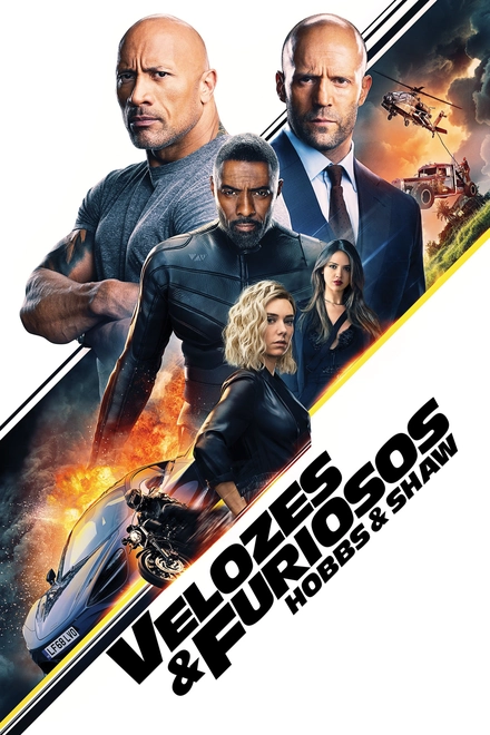 Pôster oficial de Velozes & Furiosos: Hobbs & Shaw