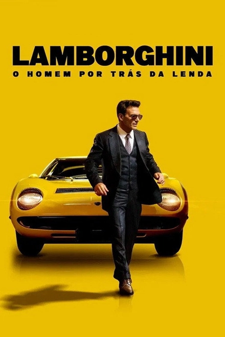 Pôster oficial de Lamborghini: O Homem Por Trás da Lenda