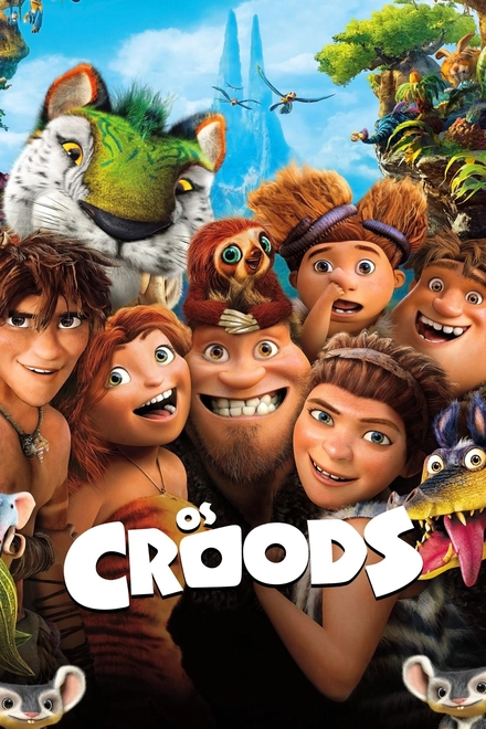 Pôster oficial de Os Croods