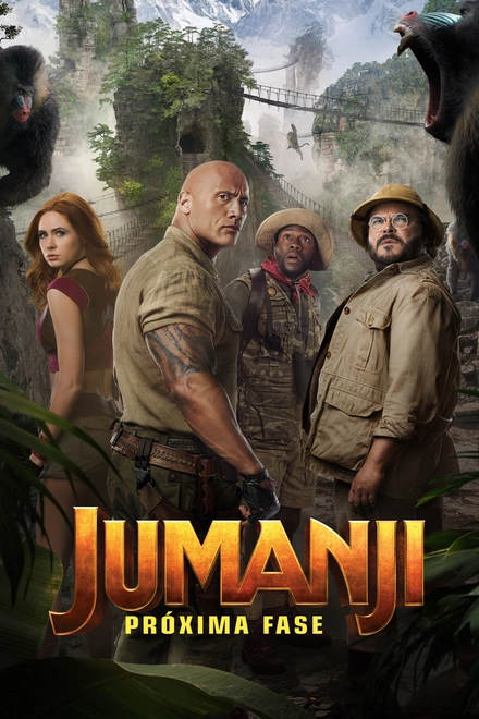 Pôster oficial de Jumanji: Próxima Fase