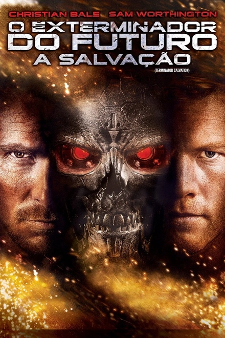 Pôster oficial de O Exterminador do Futuro: A Salvação
