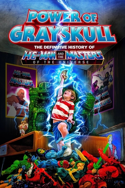 Pôster oficial de Power of Grayskull: The Definitive History of He-Man and the Masters of the Universe
