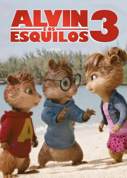 Pôster oficial de Alvin e os Esquilos 3