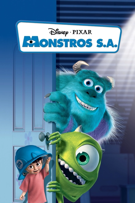 Pôster oficial de Monstros S.A.