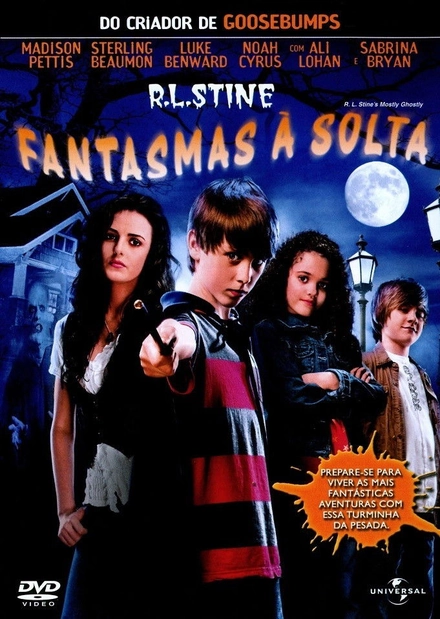 Pôster oficial de Fantasmas à Solta