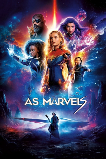 Pôster oficial de As Marvels
