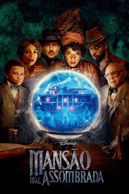 Pôster oficial de Mansão Mal-Assombrada