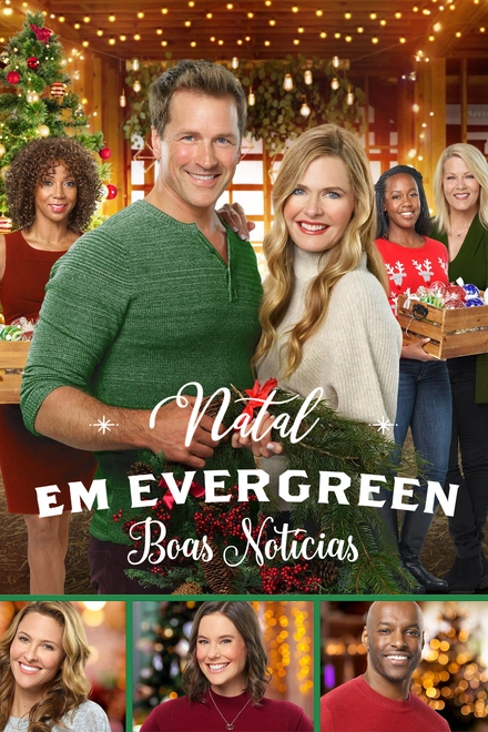 Pôster oficial de Natal em Evergreen: Boas Notícias