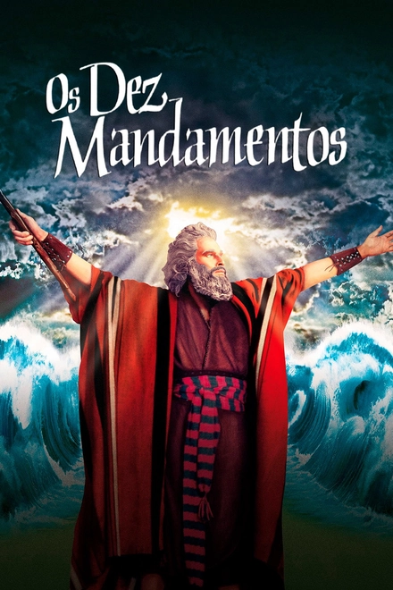 Pôster oficial de Os Dez Mandamentos