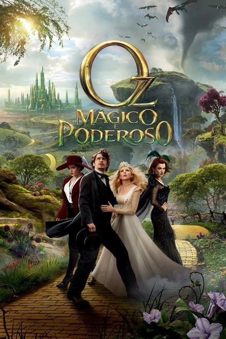Pôster oficial de Oz: Mágico e Poderoso